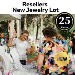 25 piece Jewelry Mystery Bag BRAND NEW Modern & Classic Costume Jewelry-Reseller